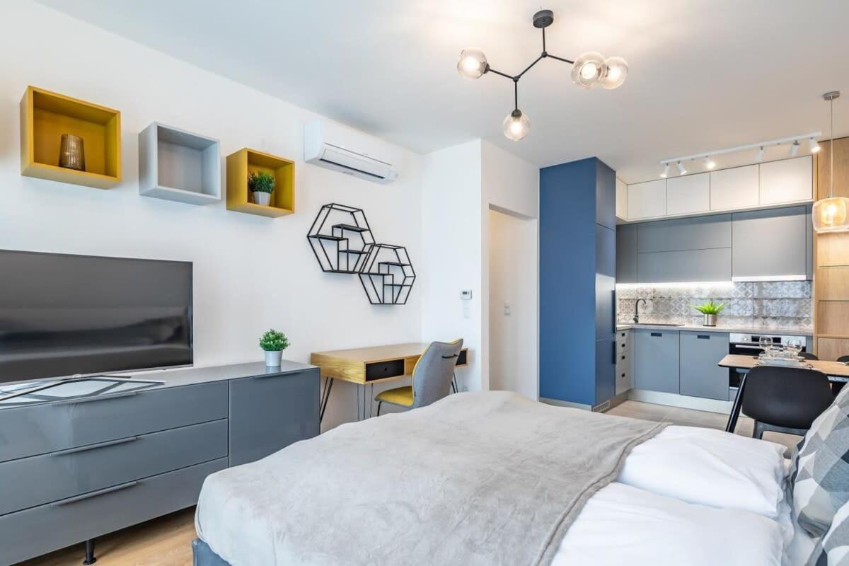 Brand New Central Flat Boedapest Buitenkant foto